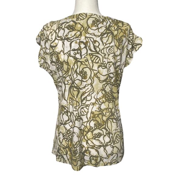 Lot of 4 Womens Apt 9 Liz Claiborne Shirts Blouses Short Sleeve Tops, Size Large - Picture 16 of 16